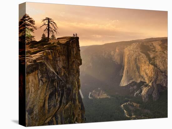 California, Yosemite National Park, Taft Point, El Capitan and Yosemite Valley, USA-Michele Falzone-Premier Image Canvas