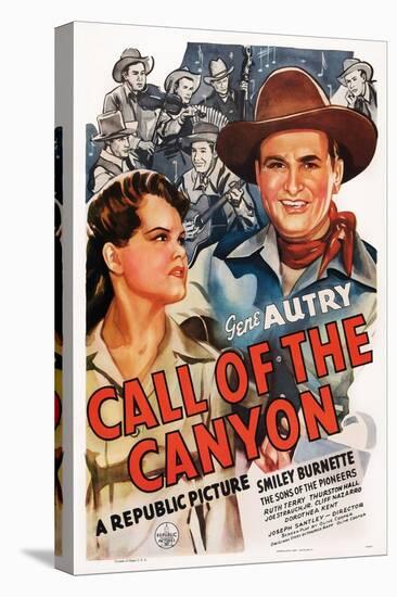 Call of the Canyon, Ruth Terry, Gene Autry, 1942-null-Stretched Canvas