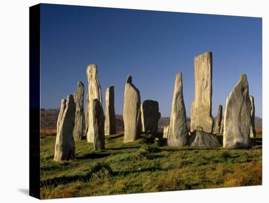 Callanish Standing Stones, Isle of Lewis, Outer Hebrides, Scotland-Patrick Dieudonne-Premier Image Canvas