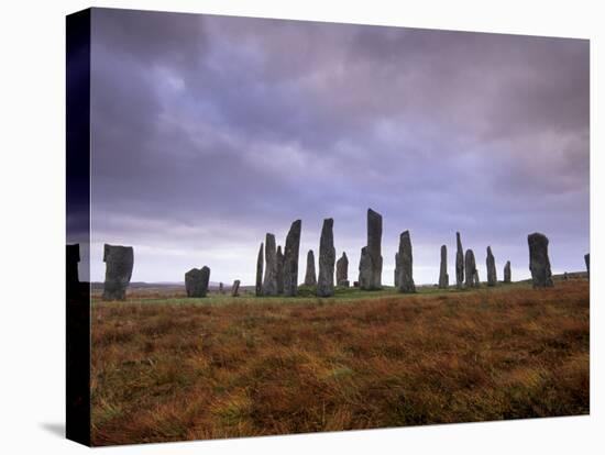 Callanish Standing Stones, Isle of Lewis, Outer Hebrides, Scotland-Patrick Dieudonne-Premier Image Canvas