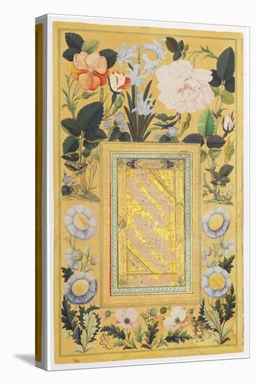 Calligraphic Panel, 1666-67-Ali Al-Katib-Premier Image Canvas