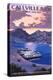 Callville Bay - Lake Mead National Recreation Area-Lantern Press-Stretched Canvas