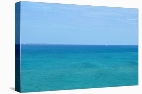Calm blue-green ocean-Stacy Bass-Stretched Canvas