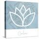 Calm Lotus-Savannah Miller-Stretched Canvas