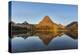 Calm Reflection in Two Medicine Lake in Glacier National Park, Montana, Usa-Chuck Haney-Premier Image Canvas