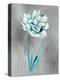 Calm Turquoise Fleur-Rikki Drotar-Premier Image Canvas