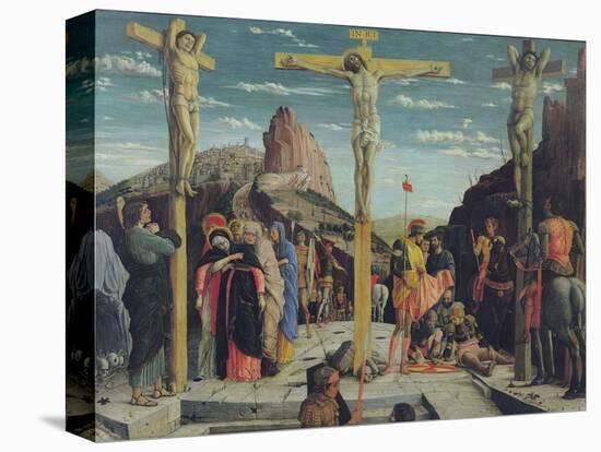 Calvary, Central Predella Panel from the St. Zeno of Verona Altarpiece, 1456-60-Andrea Mantegna-Premier Image Canvas