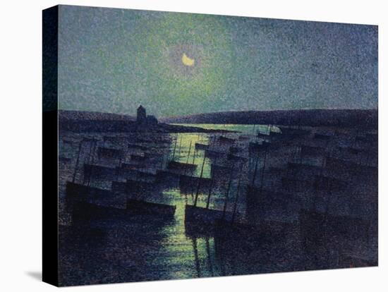 Camaret, Moonlight and Fishing Boats, 1894-Maximilien Luce-Premier Image Canvas