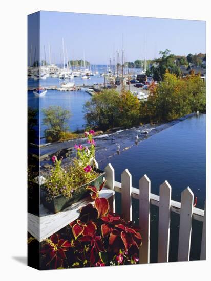 Camden Harbor, Maine, USA-Fraser Hall-Premier Image Canvas