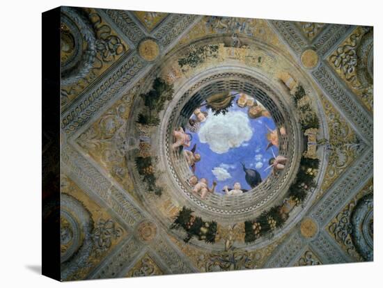 Camera Degli Sposi: Ceiling Oculus-Andrea Mantegna-Premier Image Canvas