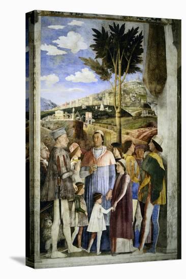 Camera Degli Sposi: The Meeting-Andrea Mantegna-Premier Image Canvas