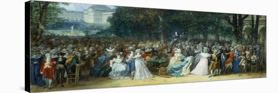 Camille Desmoulins (1760-1794) Au Palais Royale-Joseph Navlet-Premier Image Canvas