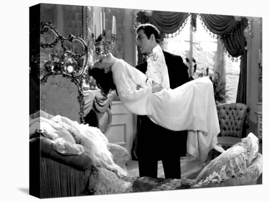 Camille, Greta Garbo, Robert Taylor, 1936-null-Stretched Canvas