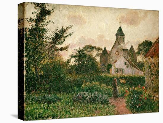 Camille Pissarro / The Church in Knocke, 1894-Camille Pissarro-Premier Image Canvas