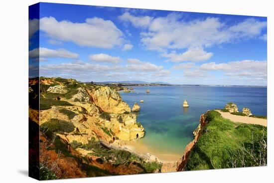 Camilo beach (Praia do Camilo). Algarve, Portugal-Mauricio Abreu-Premier Image Canvas