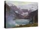 Camp by Lake Louise-Edward Henry Potthast-Premier Image Canvas