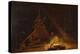 Camp Fire, 1880-Winslow Homer-Premier Image Canvas