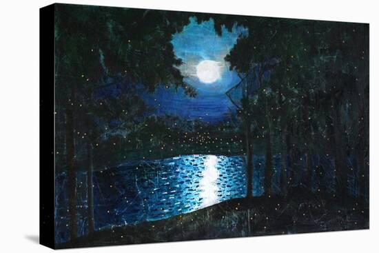 Camp Reflections-Cody Alice Moore-Stretched Canvas