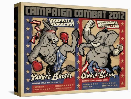 Campaign Combat 2012-Anderson Design Group-Stretched Canvas