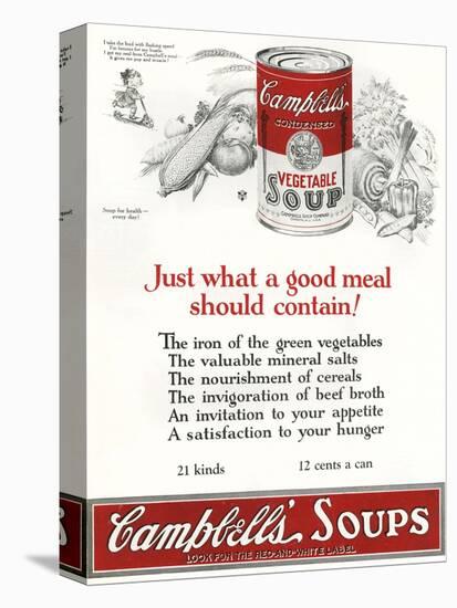 Campbells Soup Ad-null-Premier Image Canvas