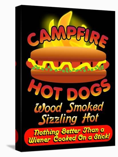 Campfire Hot Dogs-Mark Frost-Premier Image Canvas