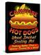 Campfire Hot Dogs-Mark Frost-Premier Image Canvas