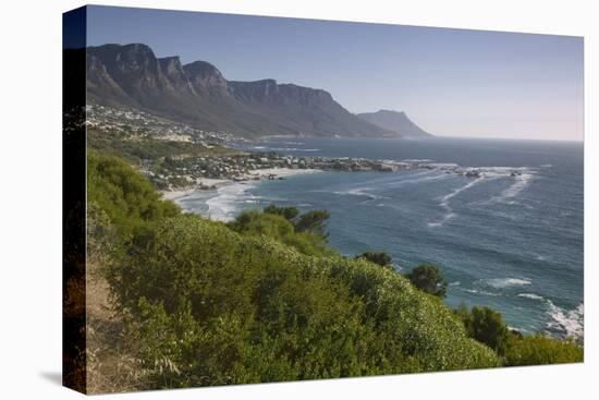 Camps Bay and Twelve Apostles Mountains-null-Premier Image Canvas