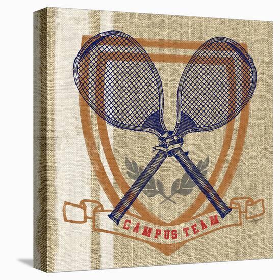 Campus Tennis Team-Sam Appleman-Stretched Canvas