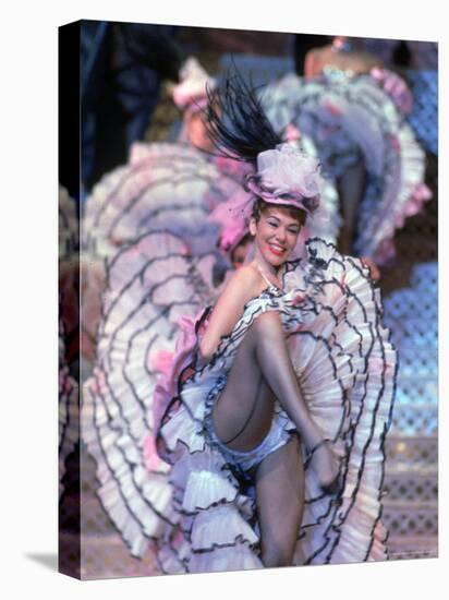 Can Can Dancer Performing During a French Revue Floor Show at the Tropicana Hotel and Casino-Allan Grant-Premier Image Canvas