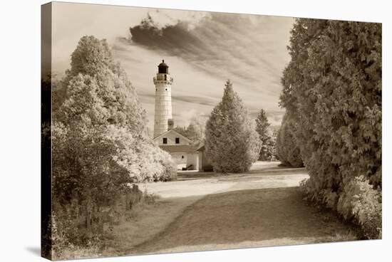 Cana Island Lighthouse, Door County, Wisconsin '12-Monte Nagler-Premier Image Canvas