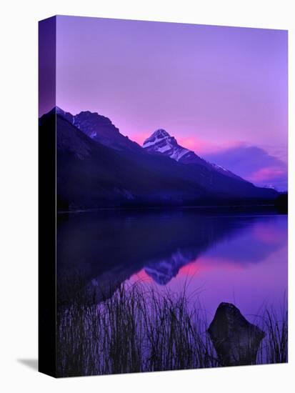 Canada, Alberta, Banff. Sunset along Icefields Parkway-Charles R. Needle-Premier Image Canvas