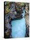 Canada, Alberta, Jasper National Park, Athabasca River Has Cut a Deep Limestone Gorge-John Barger-Premier Image Canvas