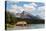 Canada, Alberta, Jasper National Park, Maligne Lake and Boat House-Jamie & Judy Wild-Premier Image Canvas