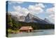 Canada, Alberta, Jasper National Park, Maligne Lake and Boat House-Jamie & Judy Wild-Premier Image Canvas