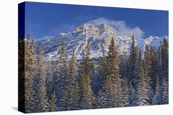 Canada, Alberta, Jasper National Park. Mount Kerkeslin in Canadian Rocky Mountains.-Jaynes Gallery-Premier Image Canvas