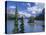 Canada, Alberta, Jasper National Park, Spirit Island and Maligne Lake-John Barger-Premier Image Canvas