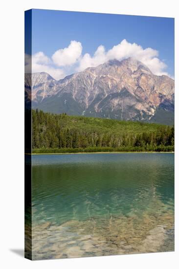 Canada, Alberta, Jasper NP, Pyramid Mountain and Patricia Lake-Jamie & Judy Wild-Premier Image Canvas