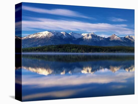 Canada, Alberta, Pyramid Lake in Jasper National Park-Mike Grandmaison-Premier Image Canvas