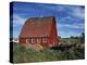 Canada, Alberta, Red Barn-Mike Grandmaison-Premier Image Canvas