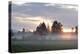 Canada, B.C., Vancouver Island. Barn on a Farm in the Cowichan Valley-Kevin Oke-Premier Image Canvas