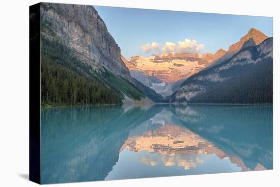 Canada, Banff NP, Lake Louise, Mount Victoria and Victoria Glaciers-Jamie & Judy Wild-Premier Image Canvas