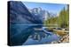 Canada, Banff NP, Valley of the Ten Peaks, Moraine Lake, Canoe Dock-Jamie & Judy Wild-Premier Image Canvas