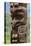 Canada, British Columbia, Kispiox. Detail of totem pole.-Jaynes Gallery-Premier Image Canvas