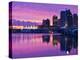 Canada, British Columbia, Vancouver, City View and Canada Place from Coal Harbour-Walter Bibikow-Premier Image Canvas