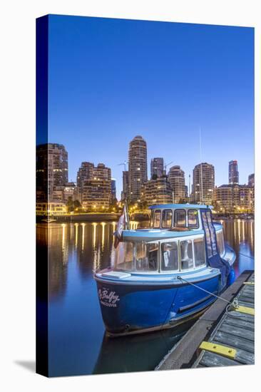Canada, British Columbia, Vancouver, False Creek Water Taxi-Rob Tilley-Premier Image Canvas