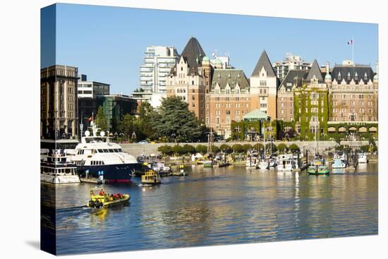 Canada, British Columbia, Victoria. Marina-Trish Drury-Premier Image Canvas
