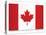 Canada Flag-ekler-Stretched Canvas