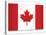 Canada Flag-ekler-Stretched Canvas