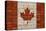 Canada License Plate Flag-Design Turnpike-Premier Image Canvas