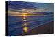 Canada, Manitoba, Winnipeg. Sunrise on Lake Winnipeg beach.-Jaynes Gallery-Premier Image Canvas